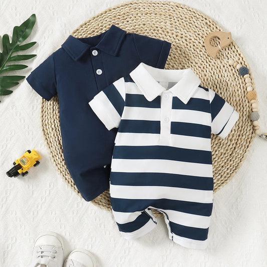 Summer Baby Boy 2PCS Romper Set