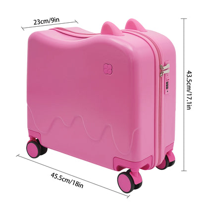 18-Inch Ride-On Kids Suitcase