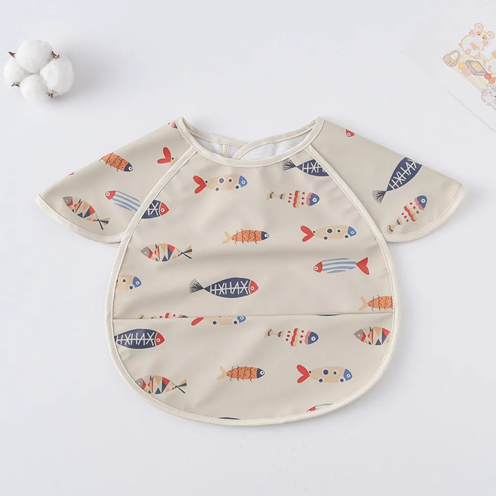 Soft Waterproof Feeding Apron Bib