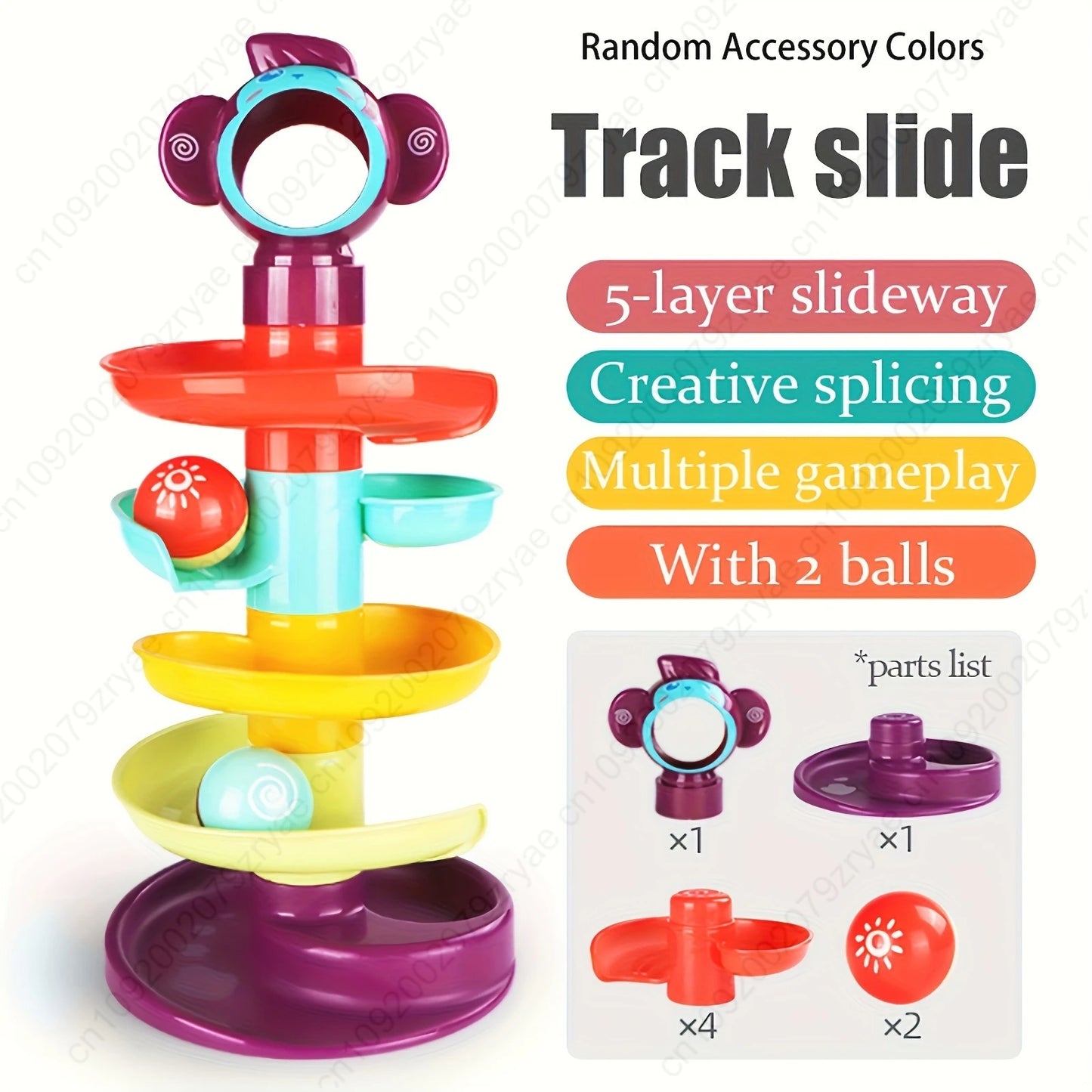 Spiral Rolling Ball Tower