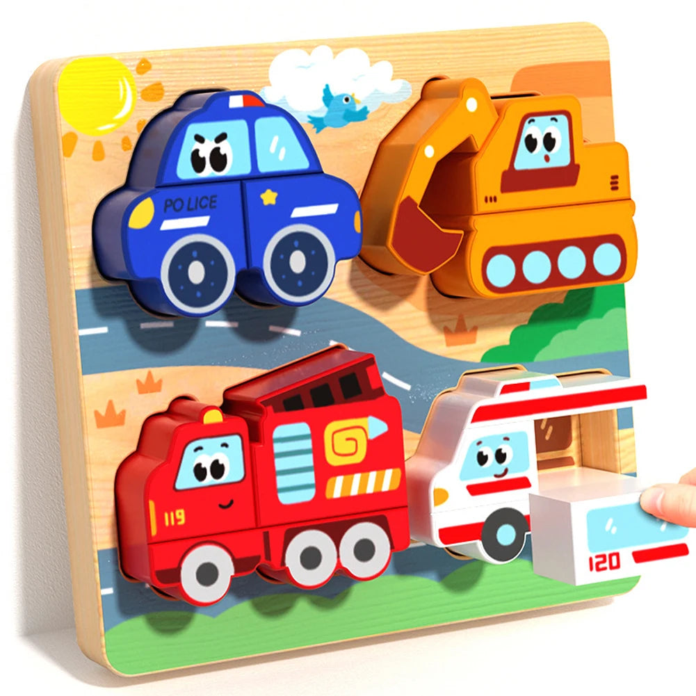 Wooden ABC Puzzle Board