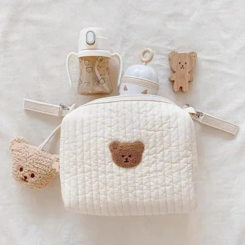 Cotton Stroller Diaper Bag