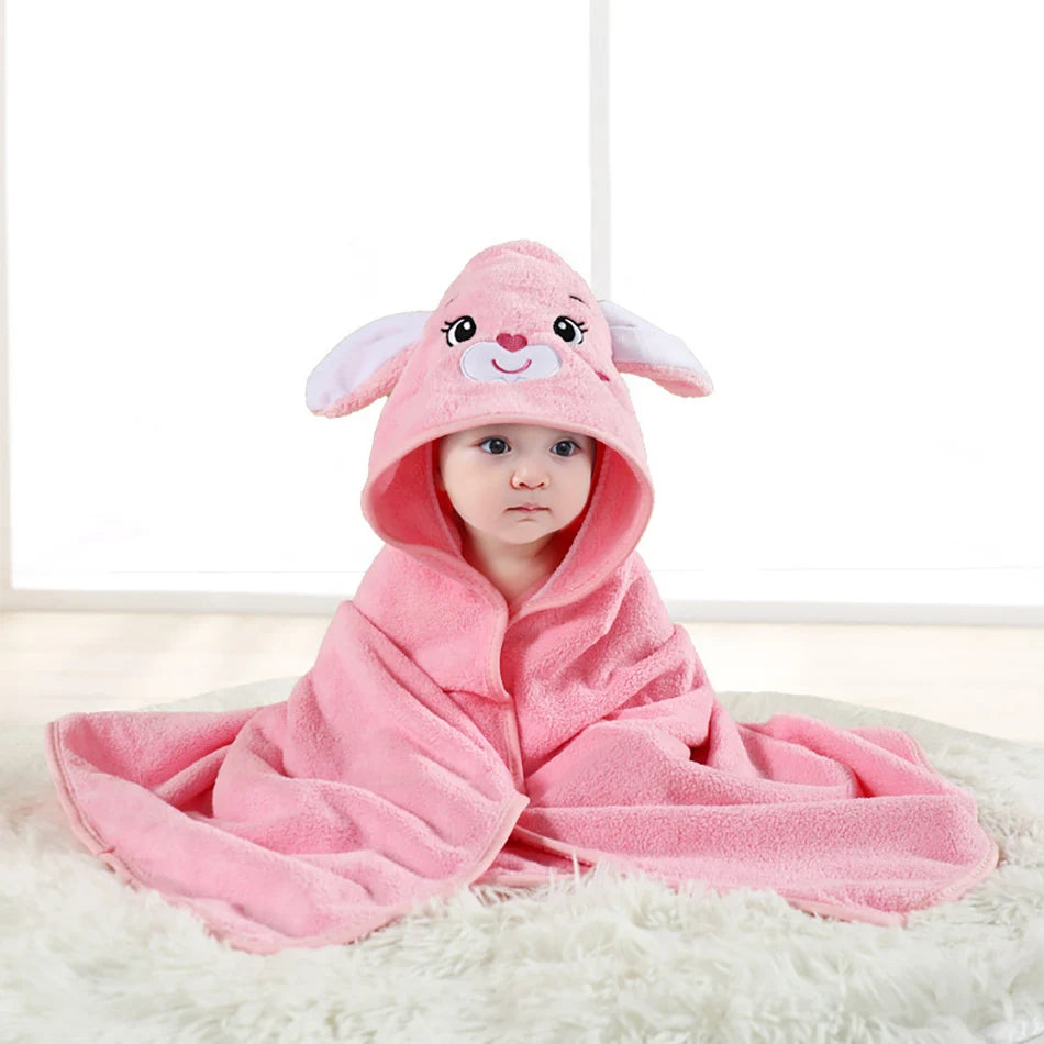 Newborn Bath Towel & Swaddle Blanket
