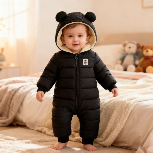 Hooded Zip Jumpsuit for Toddlers