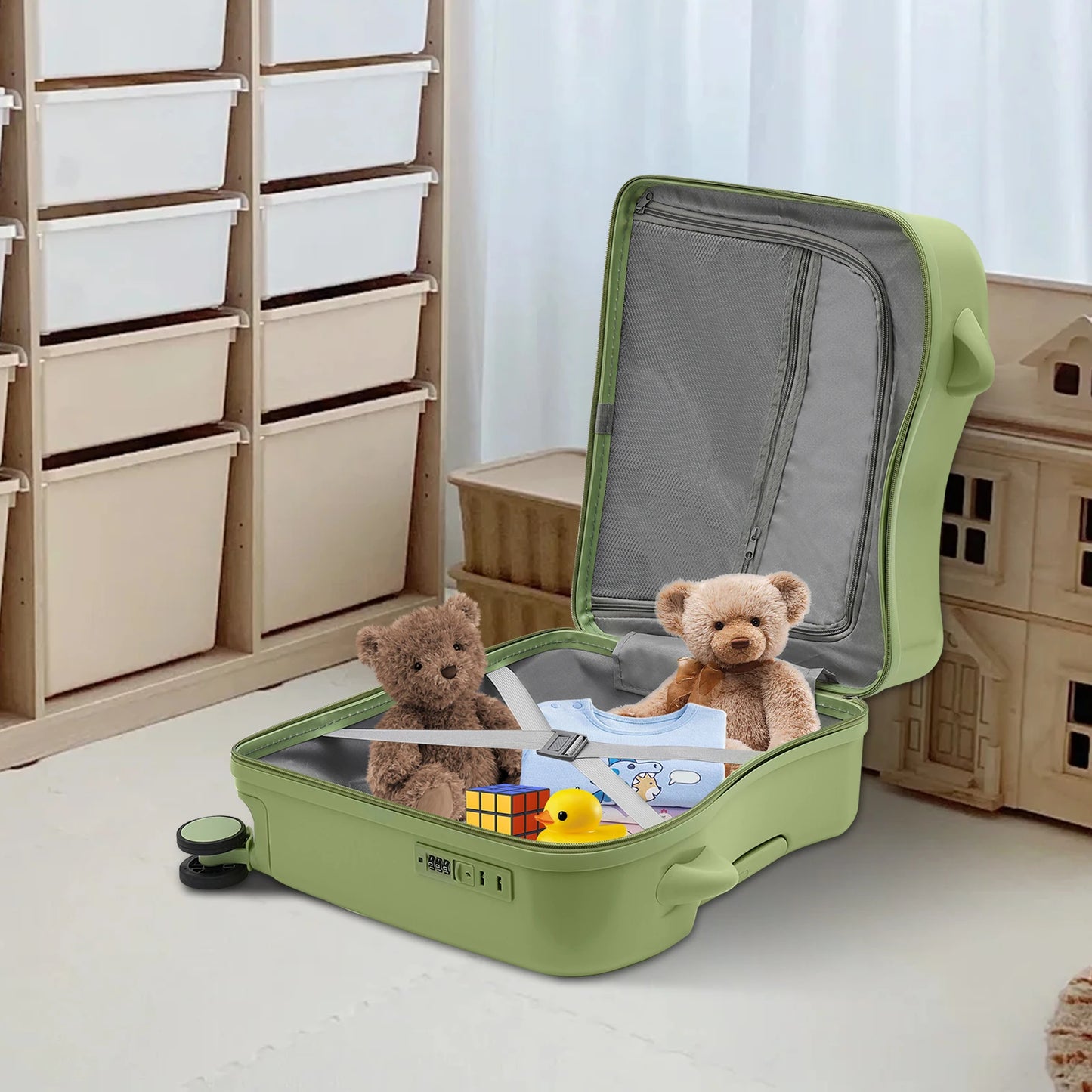 18-Inch Ride-On Kids Suitcase