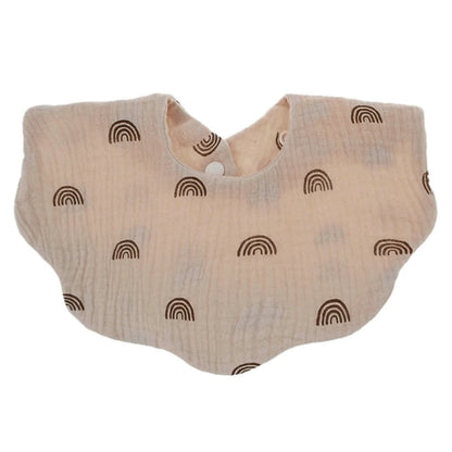 Cotton Baby Bandana Bib 5-Pack — Soft, Absorbent, Snap Closure