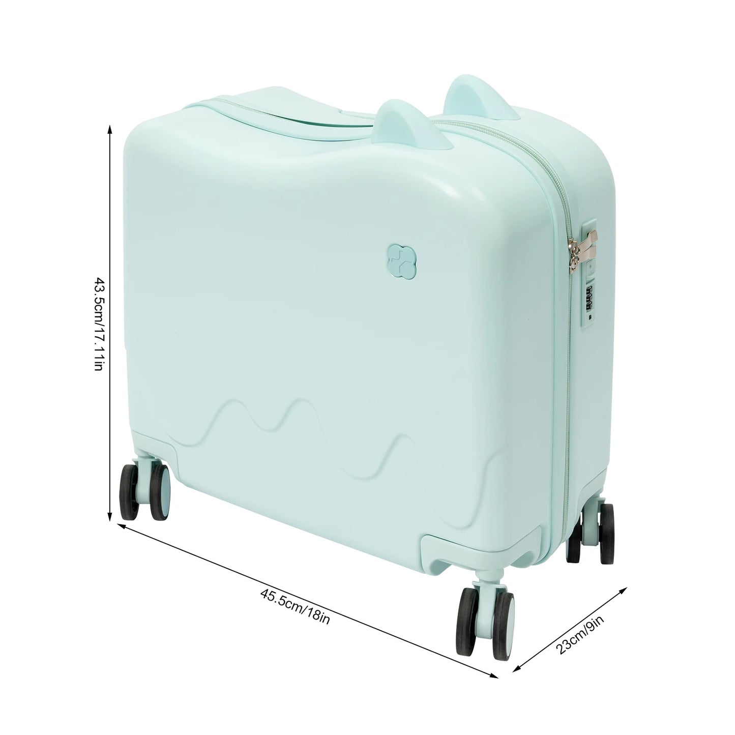 18-Inch Ride-On Kids Suitcase