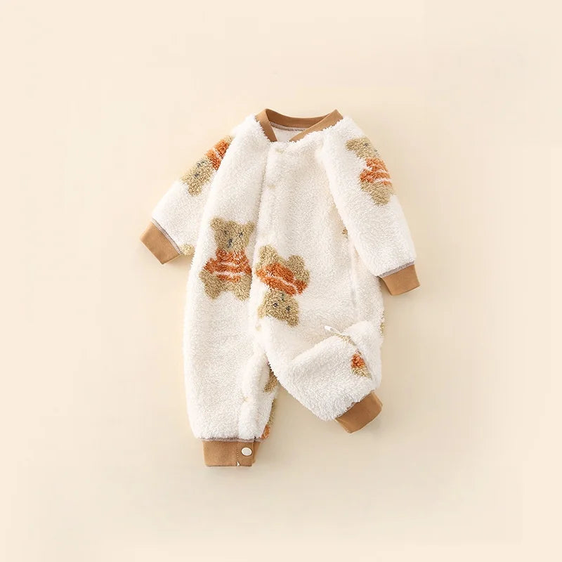 Fleece Baby Romper (0-24M)