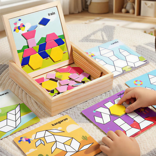 Magnetic Tangram Puzzle