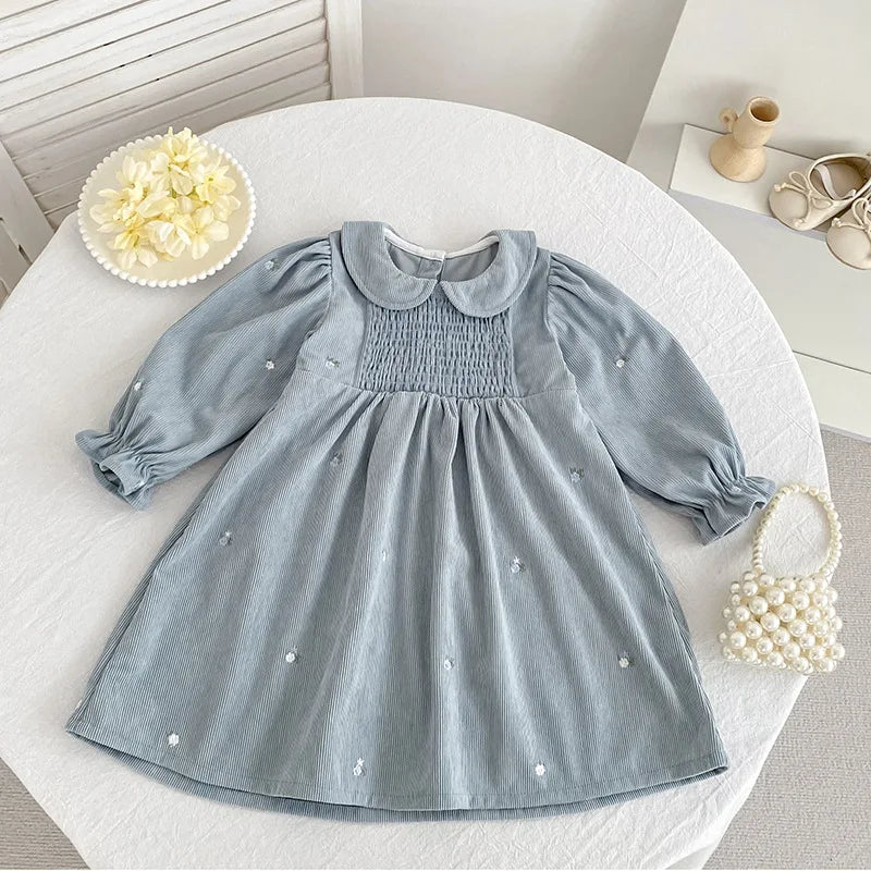 Toddler Girl Cotton Dress — Soft Casual Everyday Dress for Girls Ages 1–5