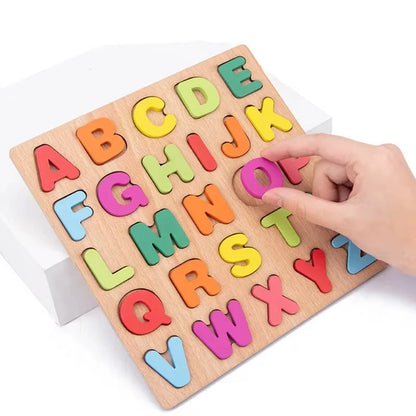 Wooden ABC Puzzle Board