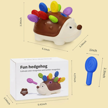 Hedgehog Montessori Fine Motor Toy
