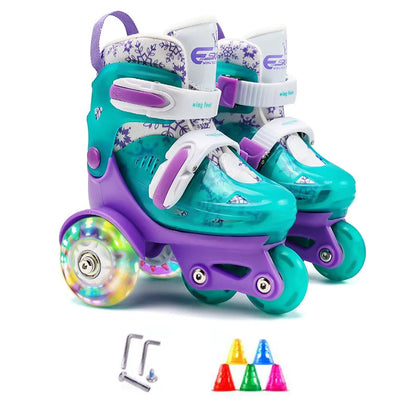 Flash Double Row Roller Skates