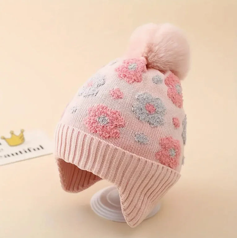 Kids Winter Hat with Detachable Earflaps