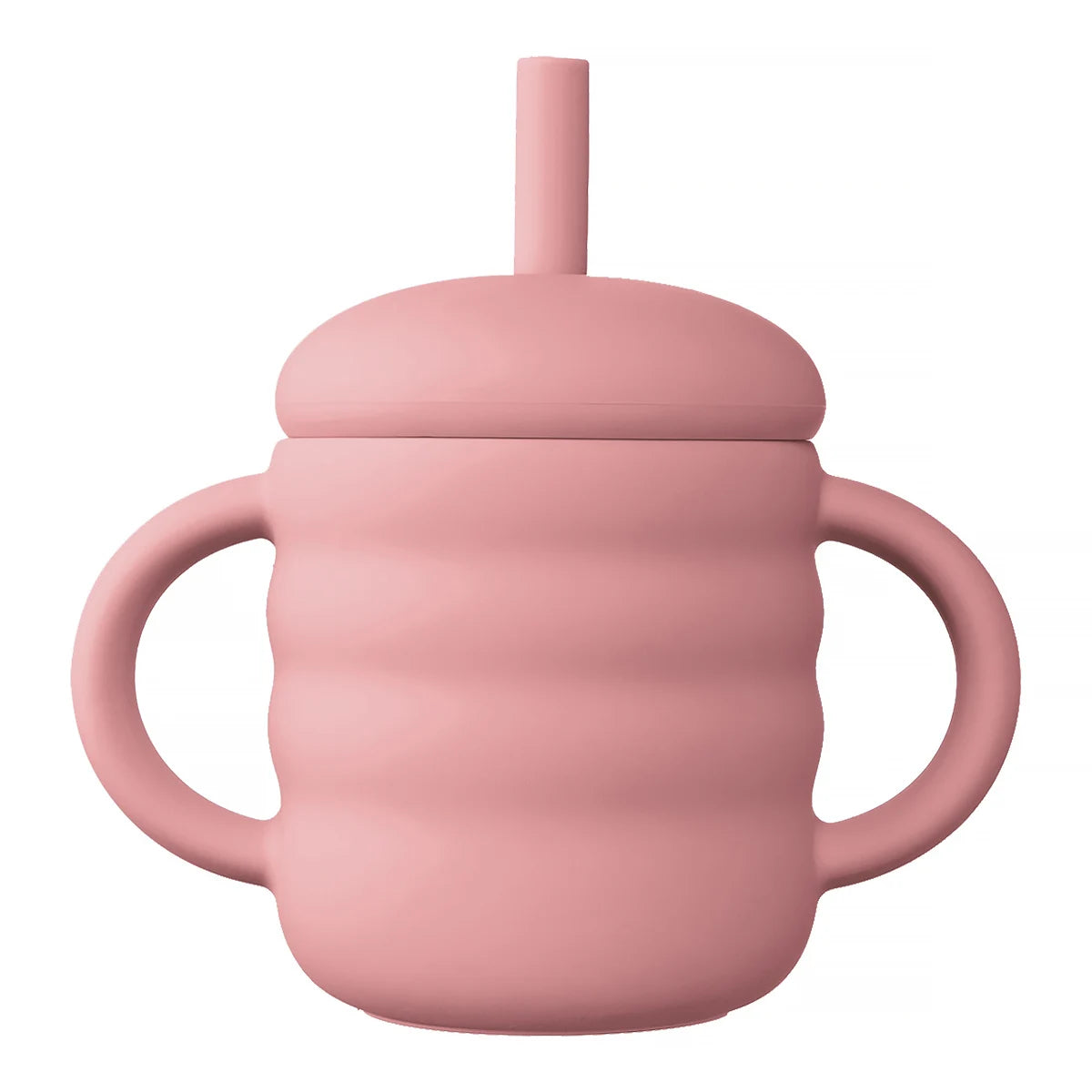 Silicone Kids Straw & Snack Cup