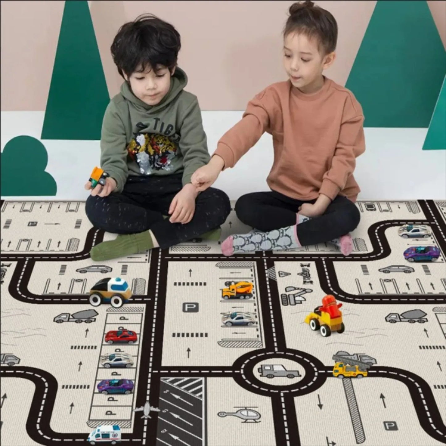 Foldable Double-Sided Baby Play Mat