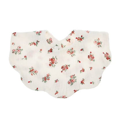 Cotton Baby Bandana Bib 5-Pack — Soft, Absorbent, Snap Closure