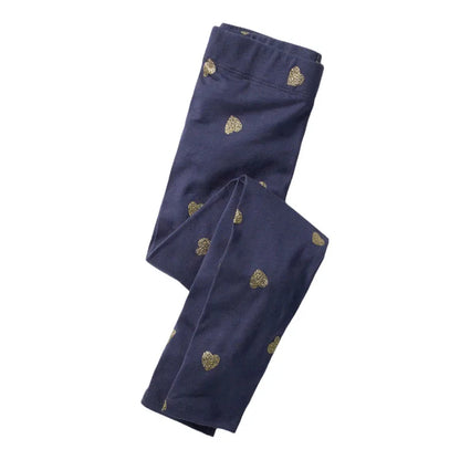 Girls Strawberry Leggings