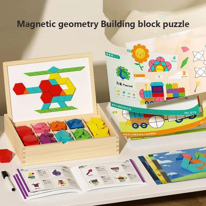 Magnetic Geometric Blocks