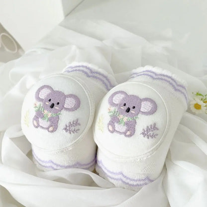 Cartoon Cotton Baby Knee Pads
