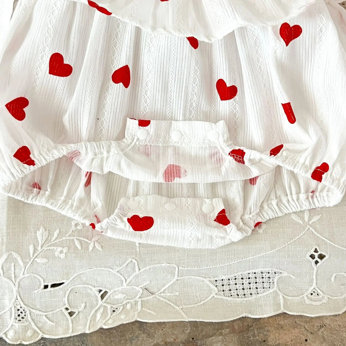 Baby Girl Romper with Headband