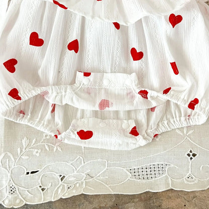 Baby Girl Romper with Headband