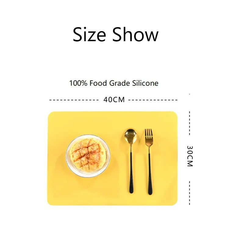 Silicone Kids Dining Placemats