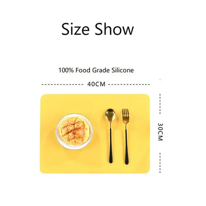 Silicone Kids Dining Placemats