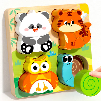Wooden ABC Puzzle Board