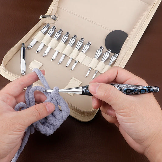 Hand Knitting Crochet Set