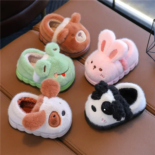 Baby Cotton Cartoon Slippers
