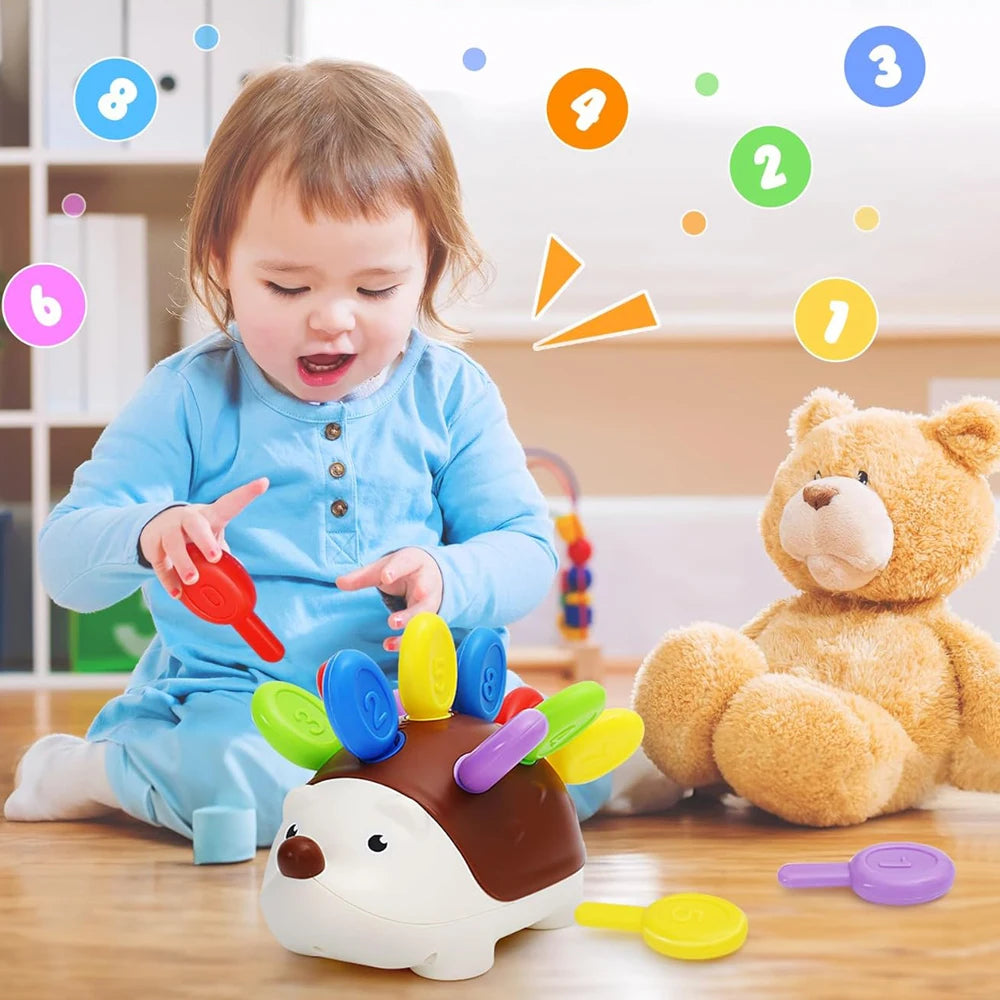 Hedgehog Montessori Fine Motor Toy