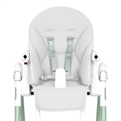 PU Leather High Chair Cushion — Wipe-Clean, Universal Fit