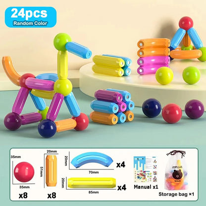 Magnetic Building Blocks Set