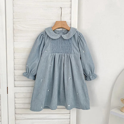 Toddler Girl Cotton Dress — Soft Casual Everyday Dress for Girls Ages 1–5