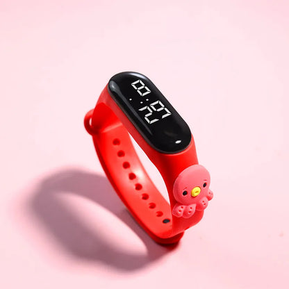 LED Kids Cartoon Watches