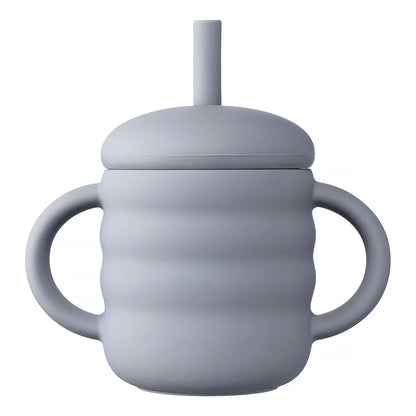 Silicone Kids Straw & Snack Cup
