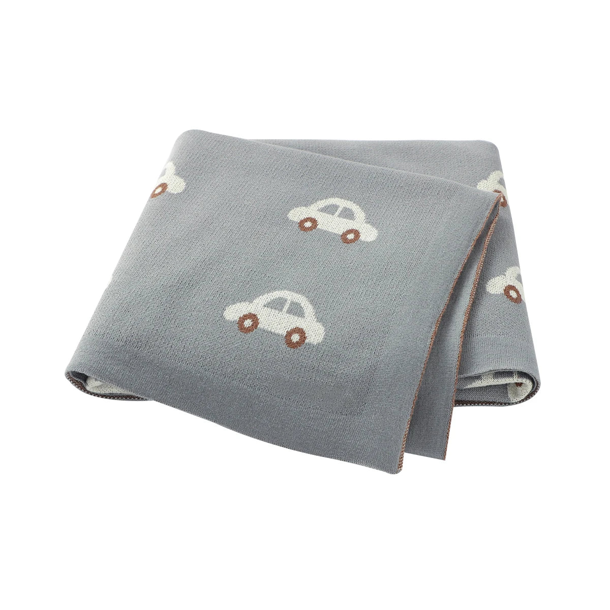 Knitted Cartoon Baby Swaddle Blanket