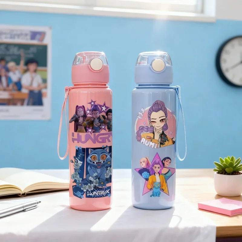 Kpop Anime Water Bottle
