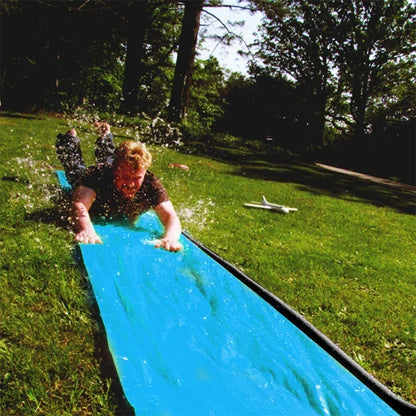 Inflatable Backyard Water Slide — Sprinkler Run for Kids (Outdoor Summer)