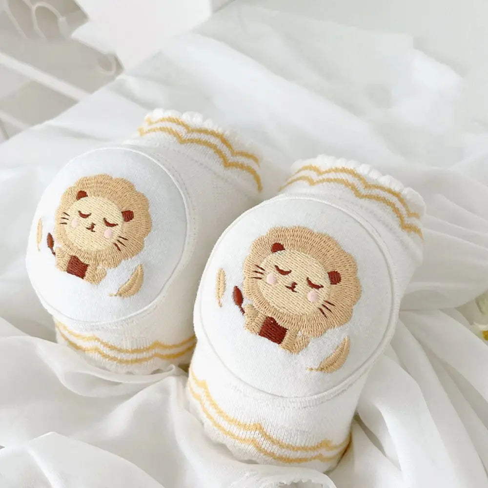 Cartoon Cotton Baby Knee Pads