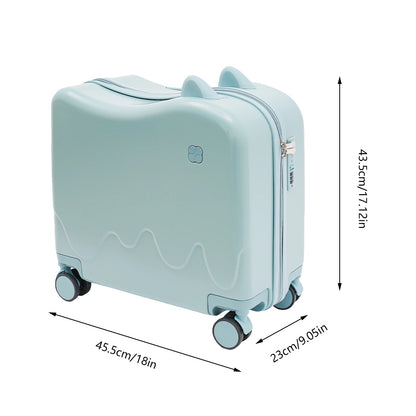 18-Inch Ride-On Kids Suitcase