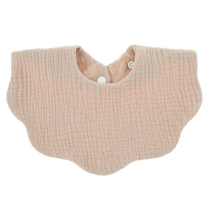 Cotton Baby Bandana Bib 5-Pack — Soft, Absorbent, Snap Closure