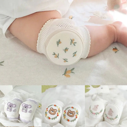Cartoon Cotton Baby Knee Pads
