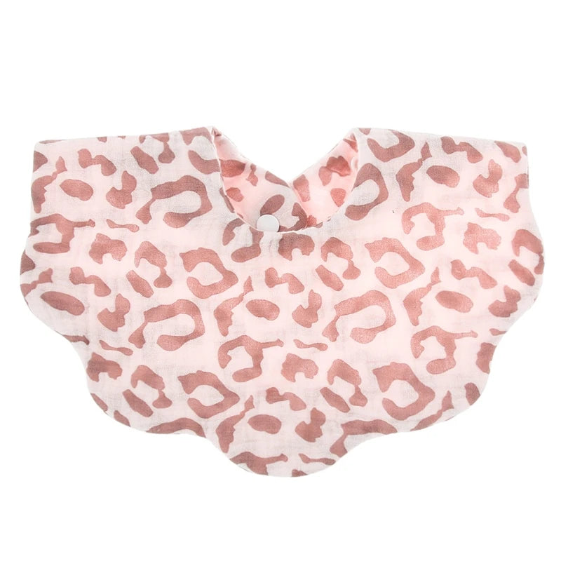 Cotton Baby Bandana Bib 5-Pack — Soft, Absorbent, Snap Closure