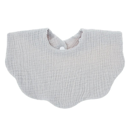 Cotton Baby Bandana Bib 5-Pack — Soft, Absorbent, Snap Closure