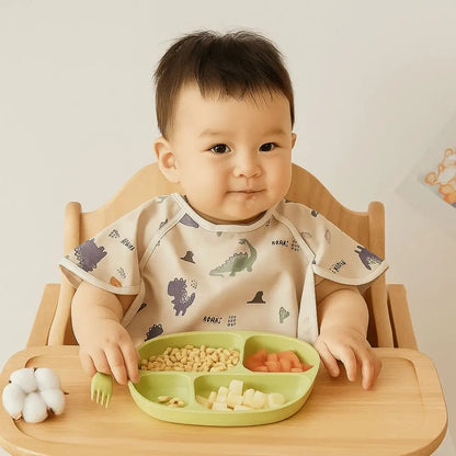 Soft Waterproof Feeding Apron Bib