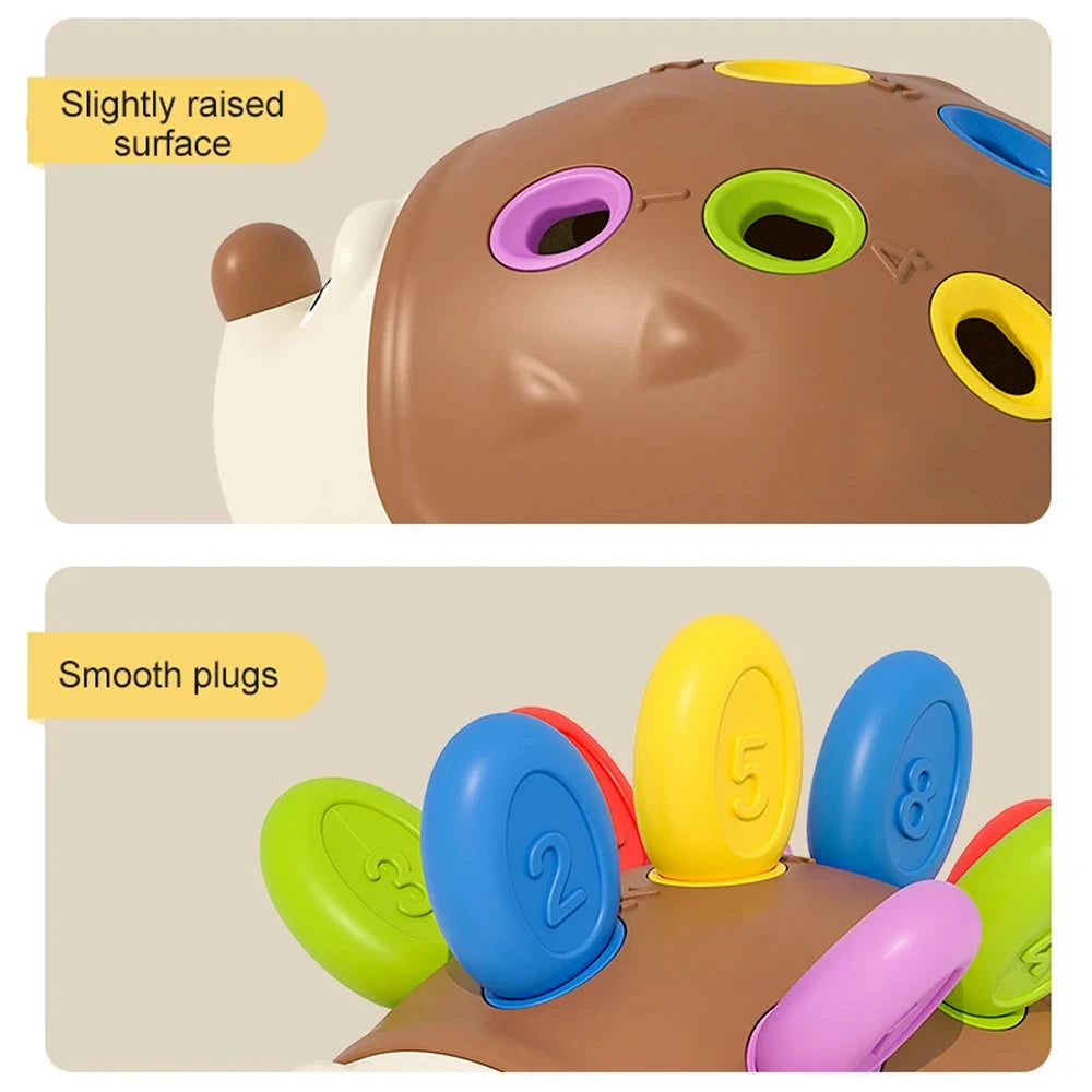 Hedgehog Montessori Fine Motor Toy