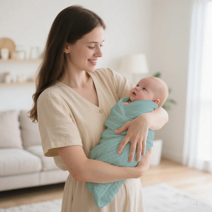 Cotton Hooded Baby Bath Towel
