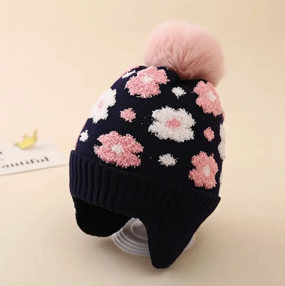 Kids Winter Hat with Detachable Earflaps